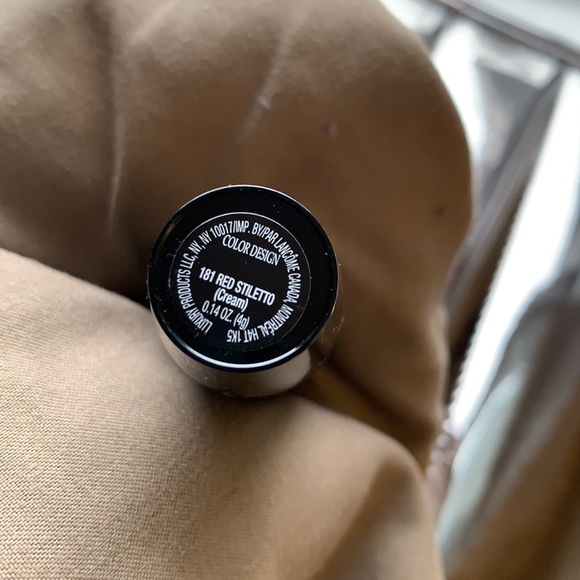 New Lancôme 181 Red Stiletto Lipstick 💄 - Picture 3 of 4